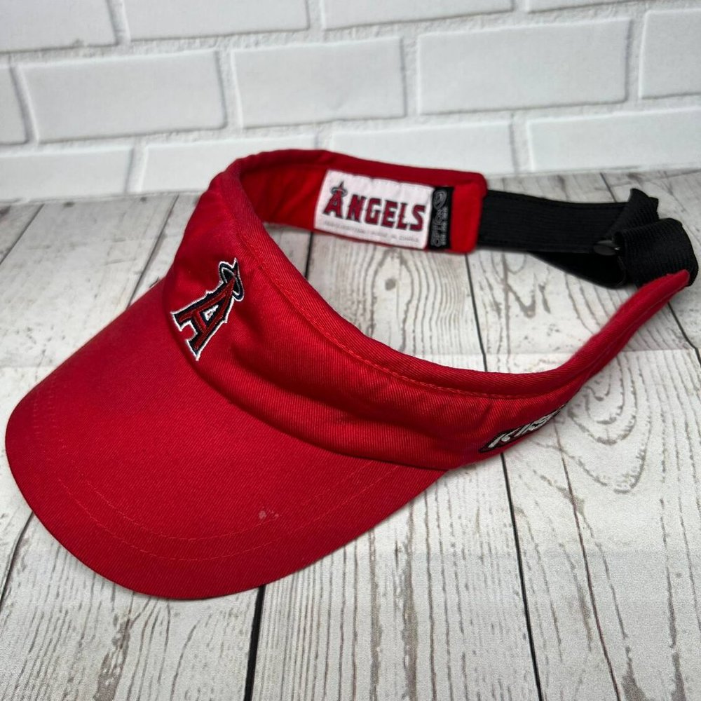 Los Angeles Angels MLB KIIS FM Option B Hat Visor Cap Red